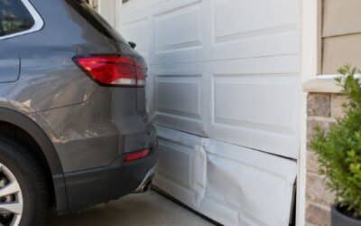 I Backed Into My Garage Door. What Should I Do Next?